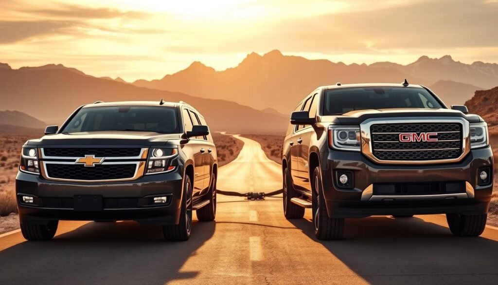 Chevy Tahoe towing capacity comparison with GMC Yukon