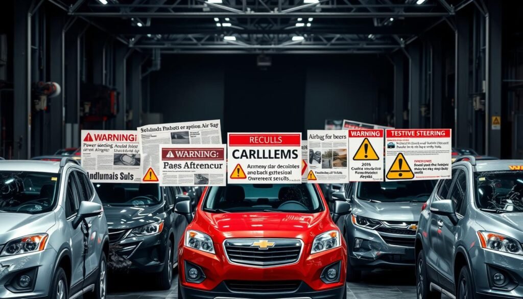 Chevy Trax complaints and safety recalls