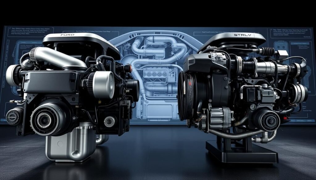 Ford Explorer powertrain vs Chevy Traverse engine performance comparison Ford Explorer powertrain vs Chevy Traverse engine performance comparison