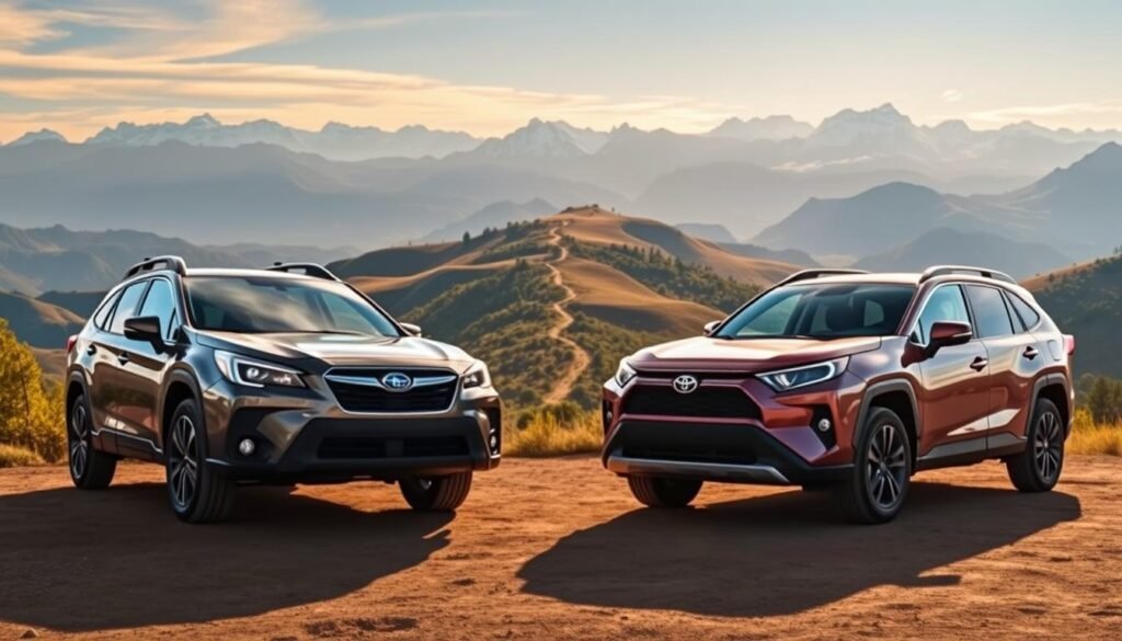 Outback vs RAV4 key features