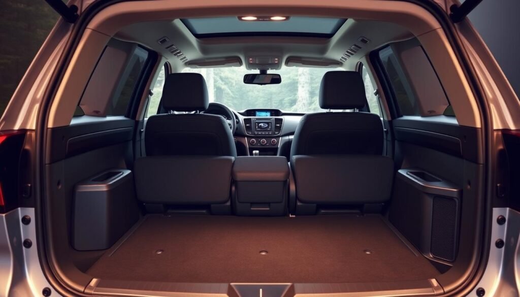 Subaru Forester interior space