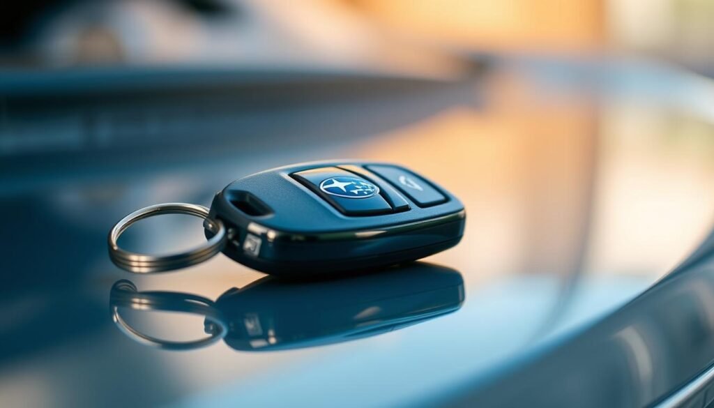 Subaru key fob battery replacement
