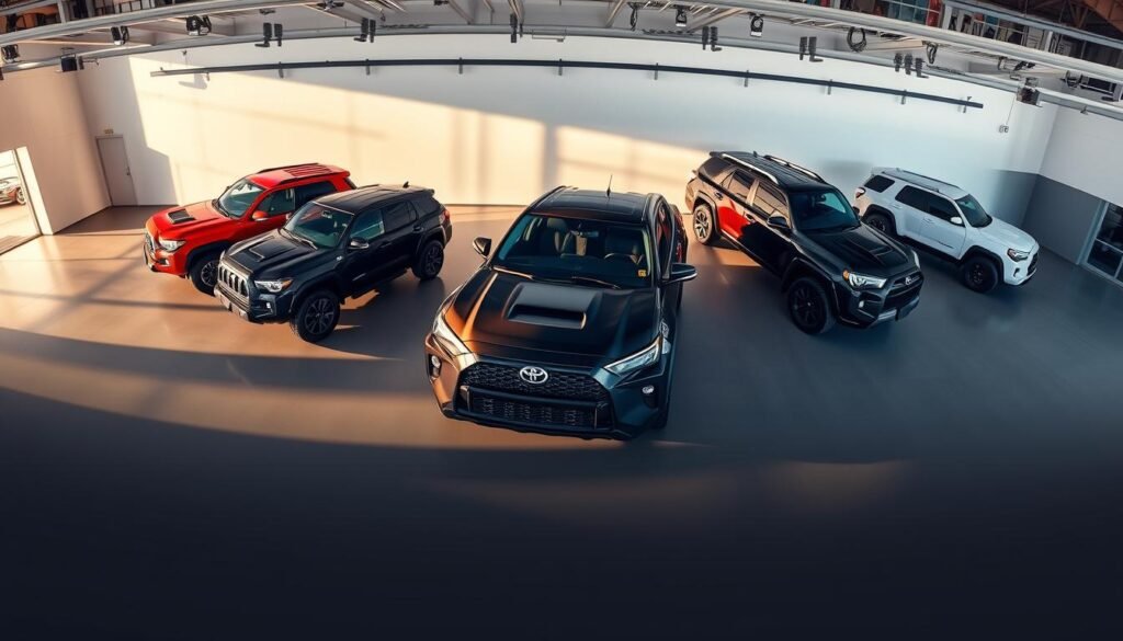 TRD package options in Toyota lineup TRD package options in Toyota lineup