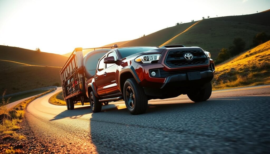 Toyota Tacoma towing performance