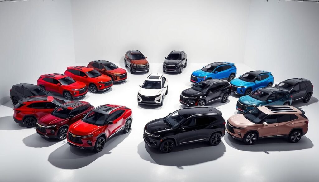 chevy blazer color options