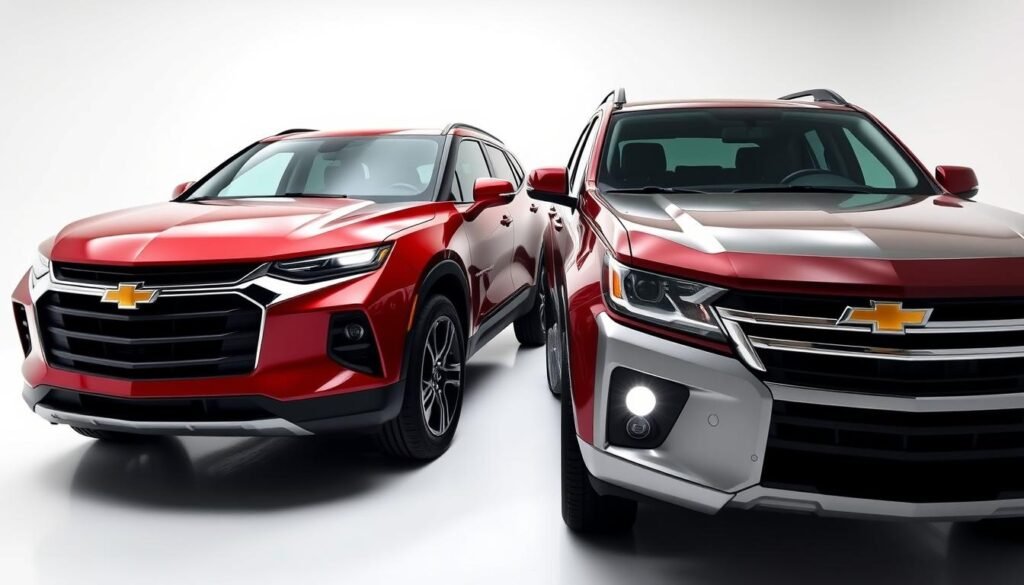 chevy blazer vs trailblazer features