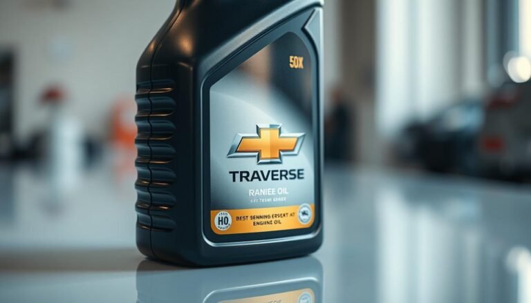 chevy traverse oil type