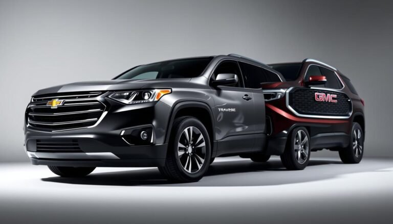chevy traverse vs gmc acadia