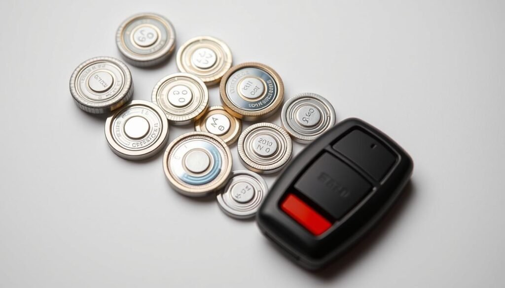 common battery types used in Ford key fobs