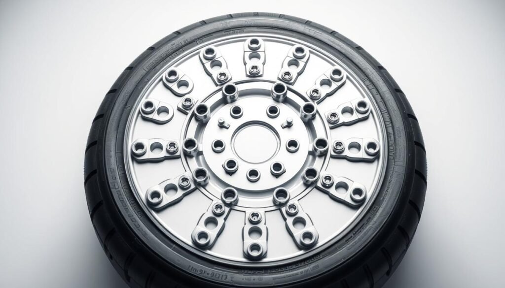 components of lug pattern