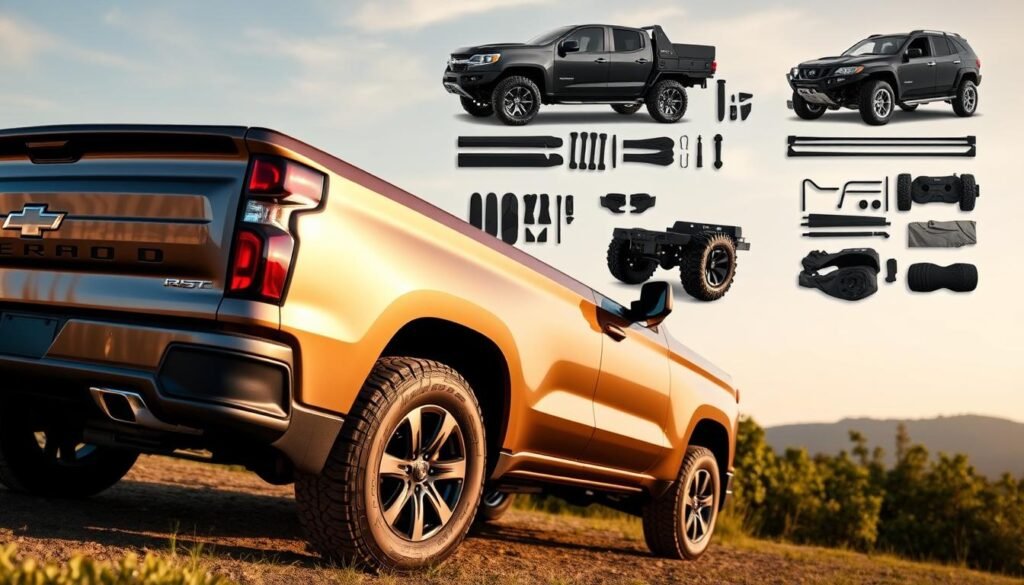 customizable options in the Silverado customizable options in the Silverado