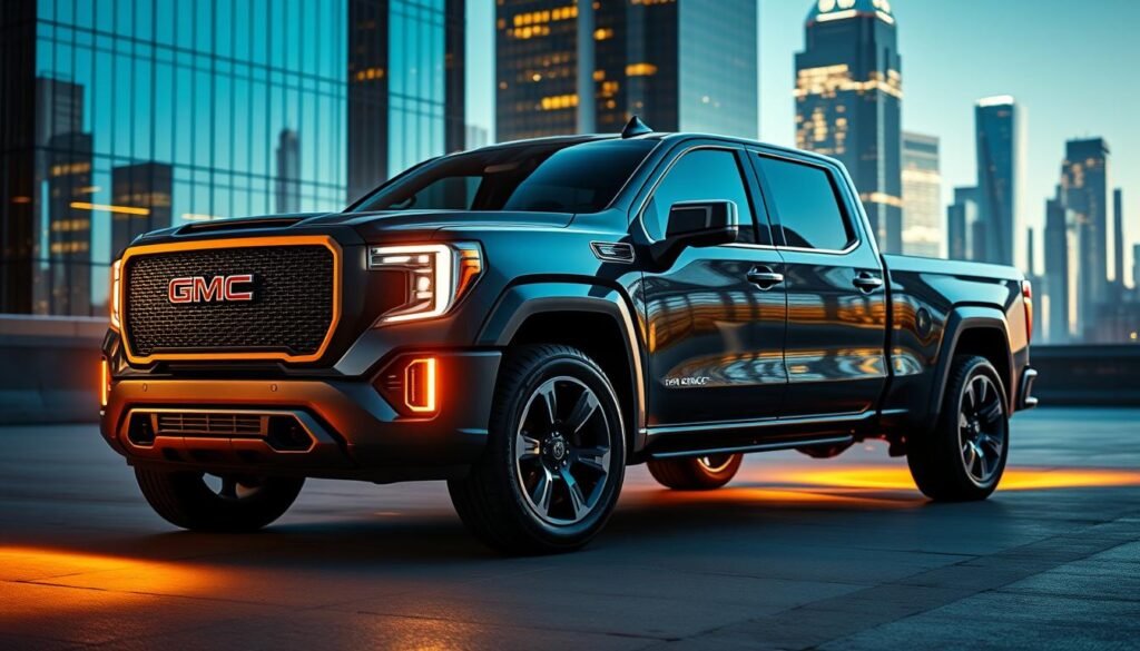 features of gmc denali electric truck