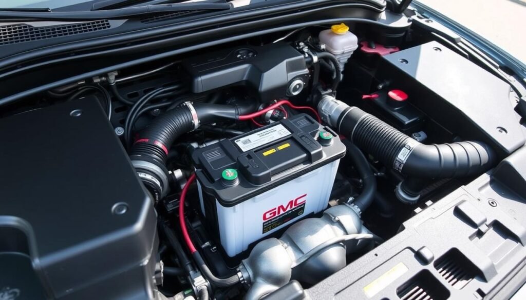 gmc acadia battery replacement