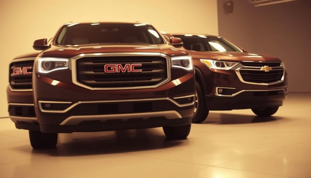 gmc acadia vs chevy traverse