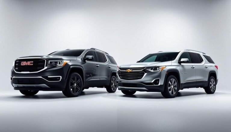 gmc acadia vs chevy traverse