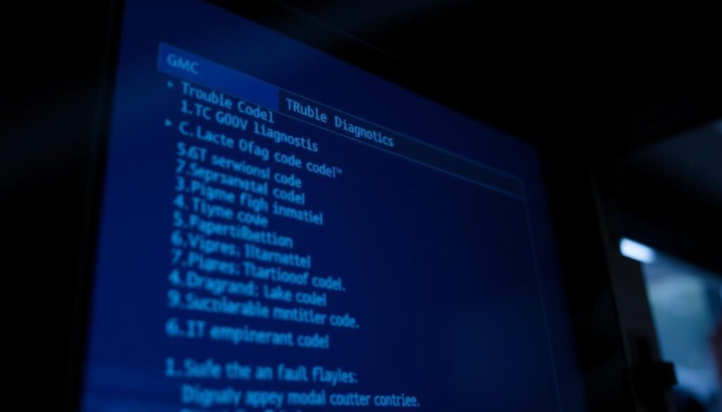 gmc check engine codes