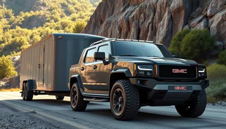 gmc hummer ev towing capacity