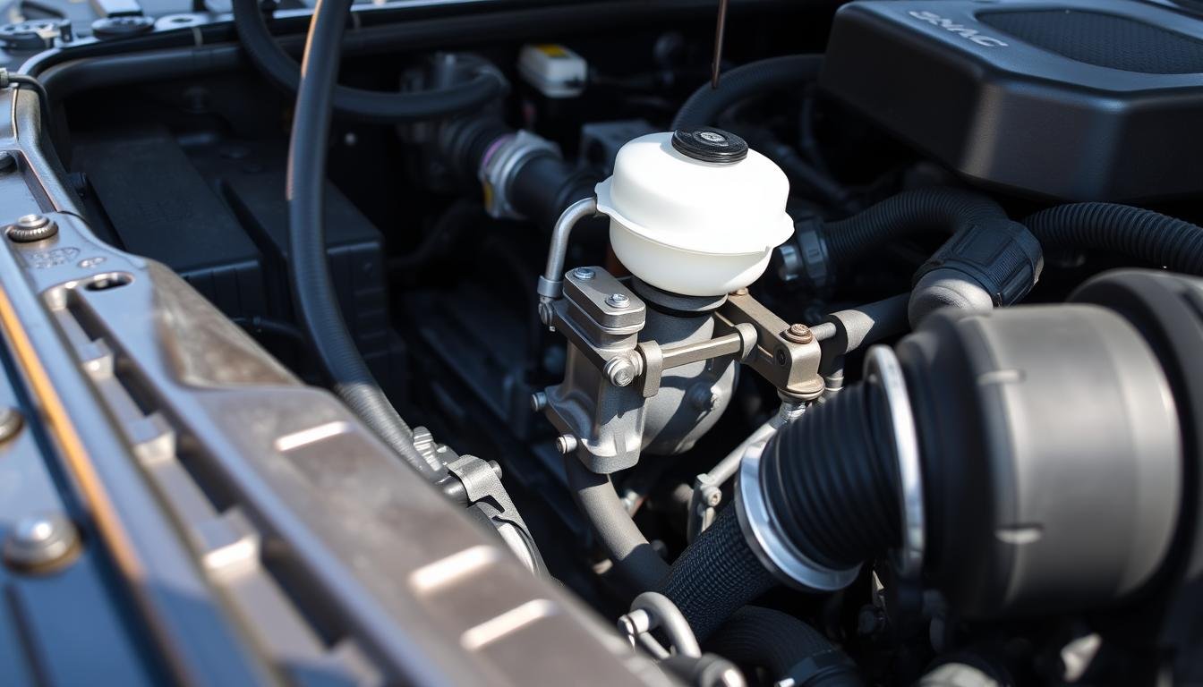 gmc sierra power steering fluid location