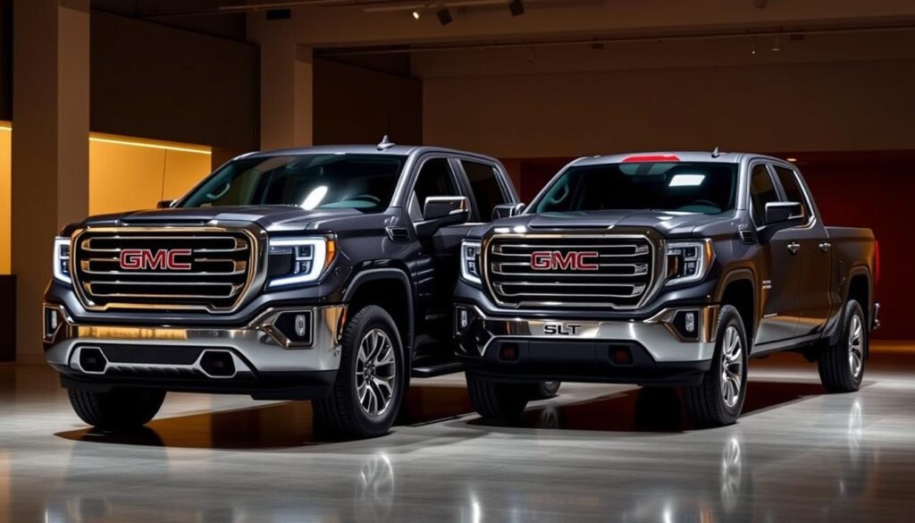 gmc sierra sle vs slt cab configurations