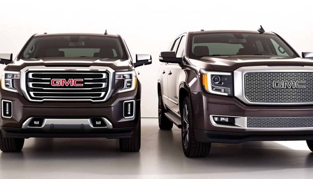 gmc slt vs denali comparison summary