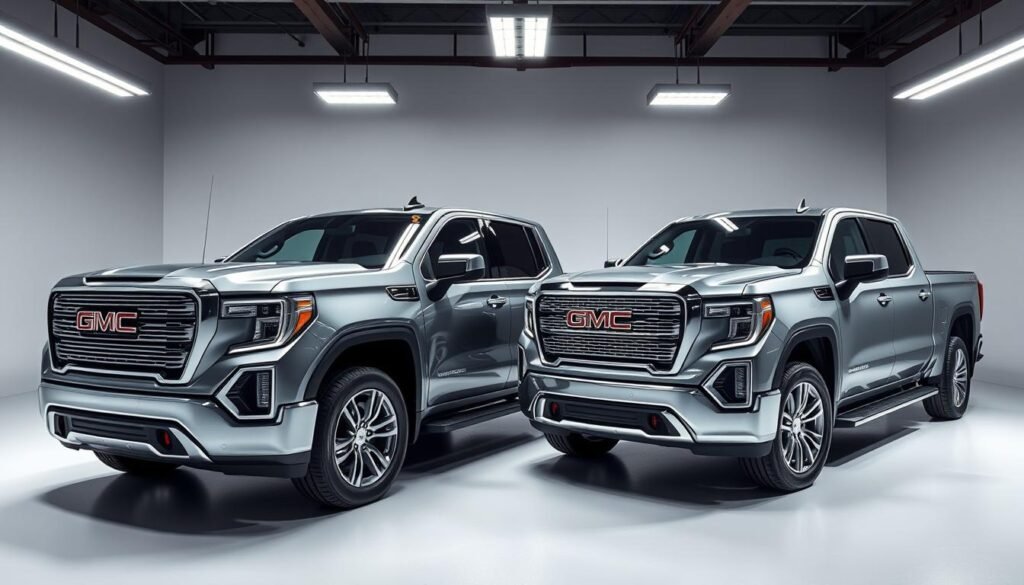 gmc slt vs denali fuel efficiency