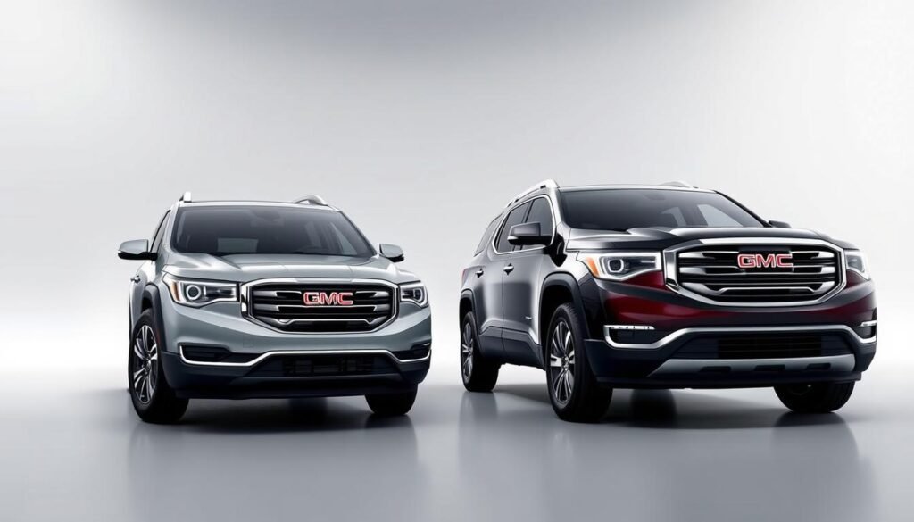 gmc terrain vs acadia fuel economy