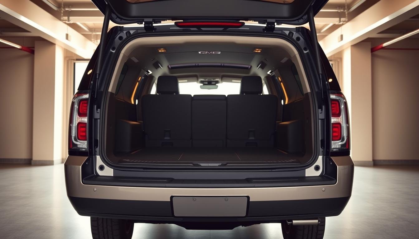 gmc yukon cargo space