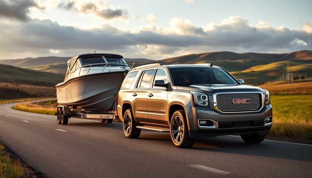 gmc yukon towing capacity