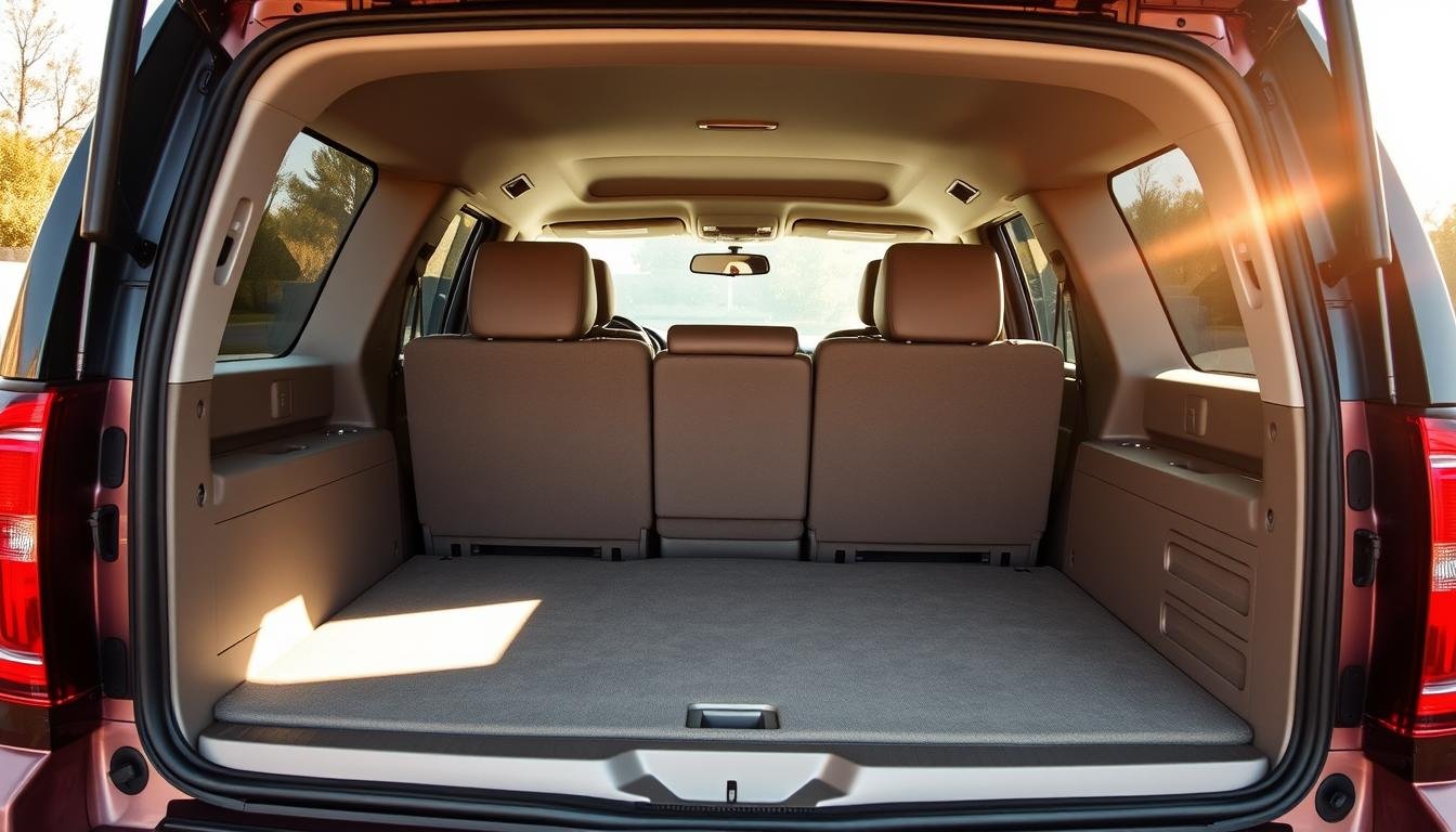 gmc yukon xl cargo space