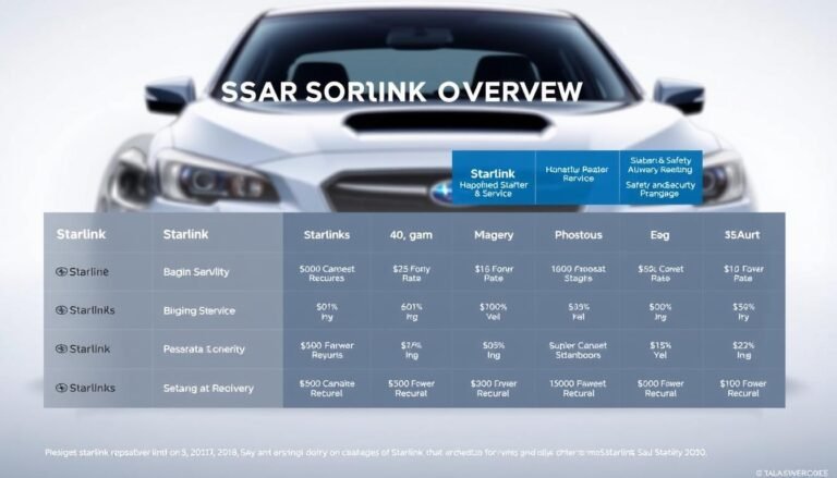 how much does subaru starlink cost
