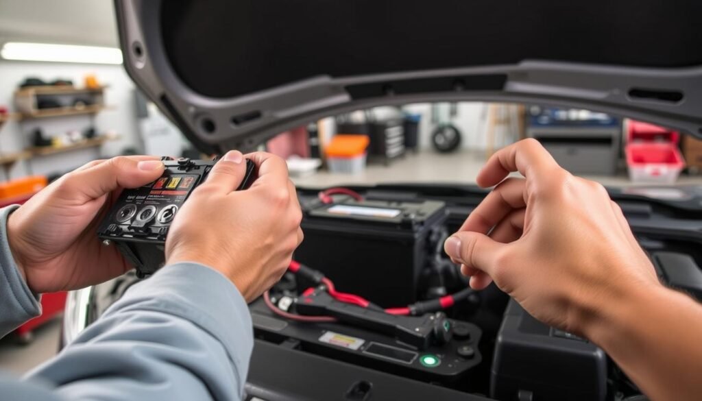how to replace gmc terrain battery