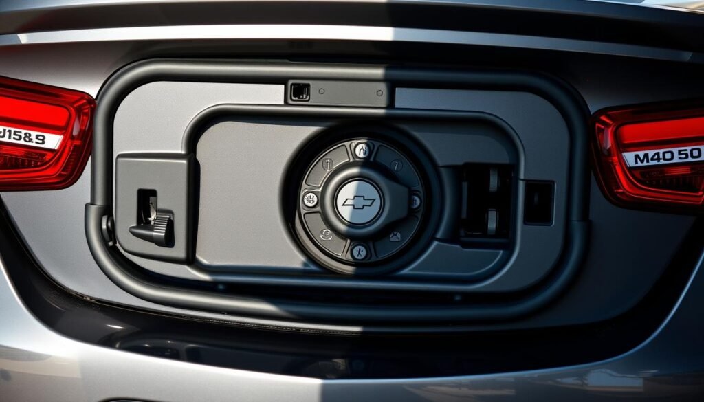 open fuel door chevy malibu