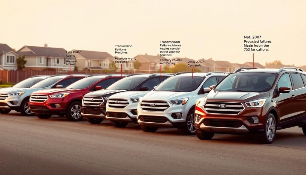 problems across ford escape generations