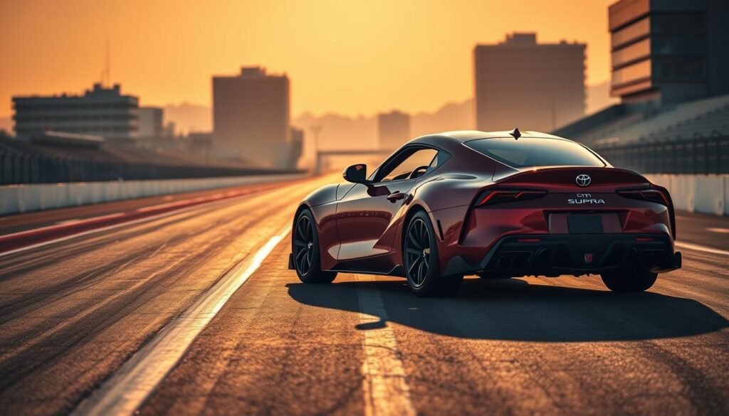 quarter mile time toyota supra