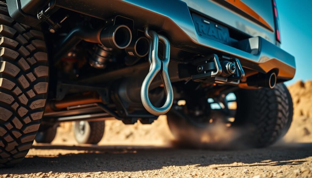 ram trx towing features