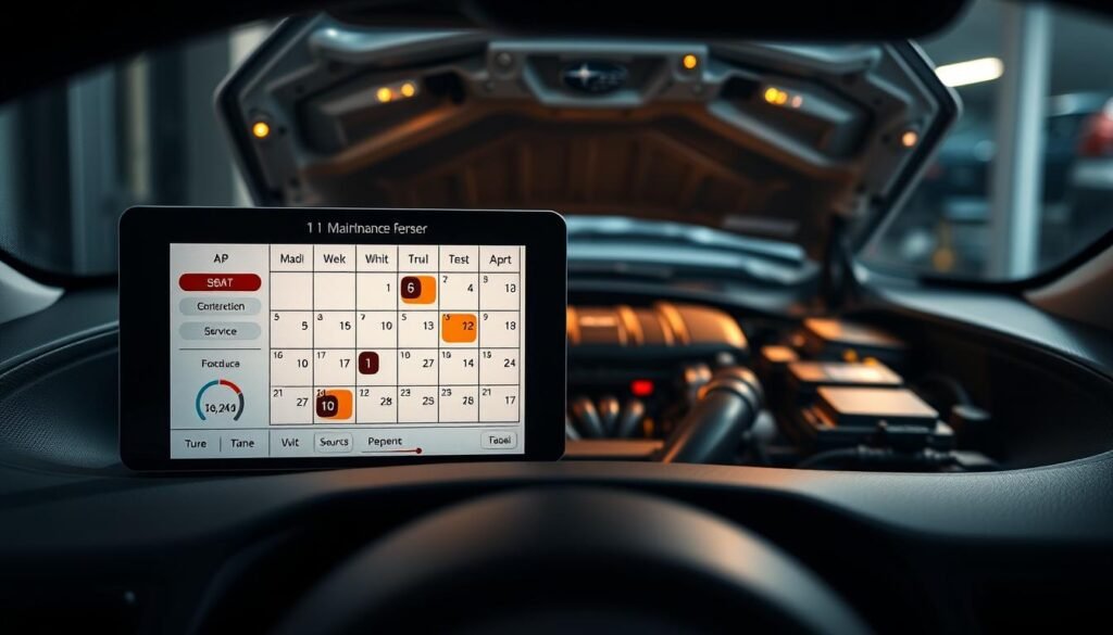 subaru forester maintenance plan