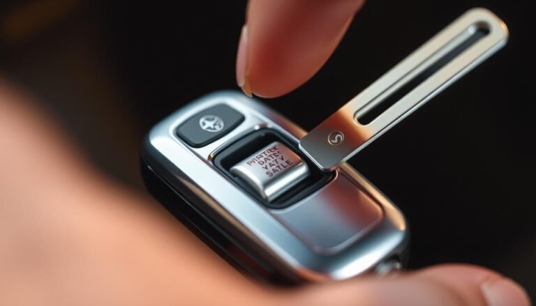 subaru key fob battery replacement