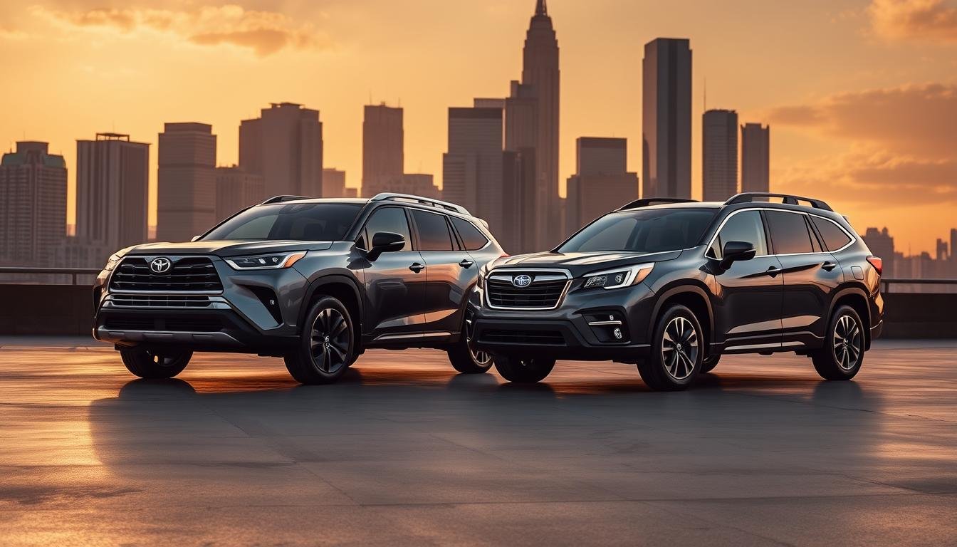 toyota highlander vs subaru ascent