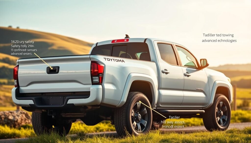 toyota tacoma towing safety features