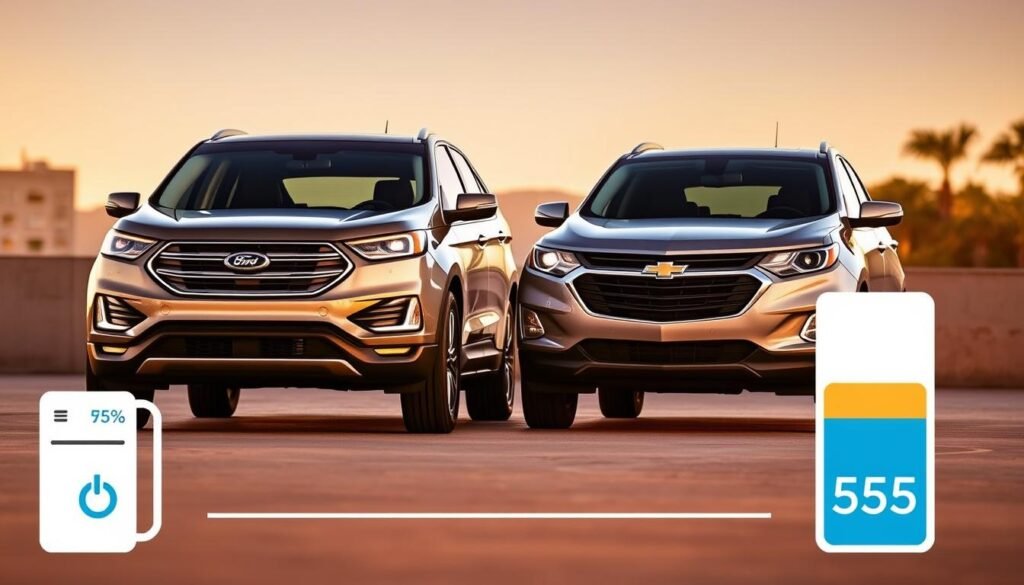 Ford Edge fuel economy vs Chevy Equinox fuel economy