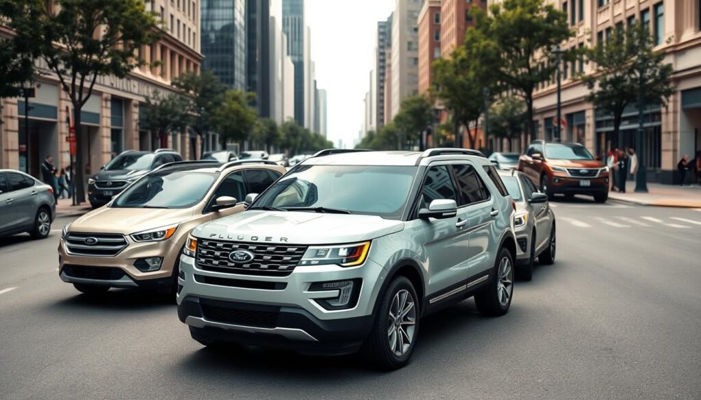 Ford Explorer length comparison