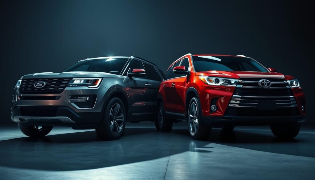 Ford Explorer vs Toyota Highlander SUV choice
