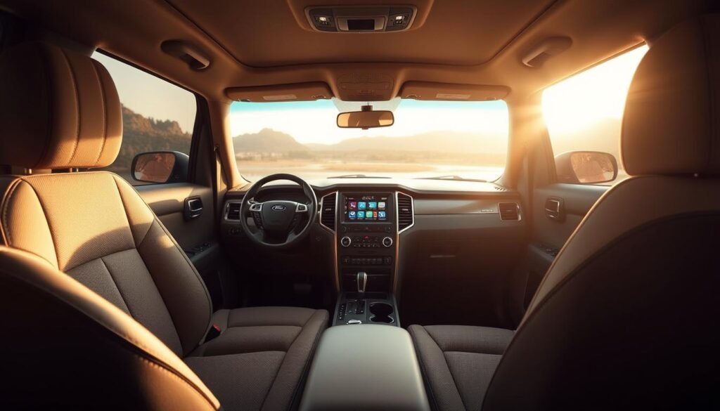 Ford Flex interior comfort