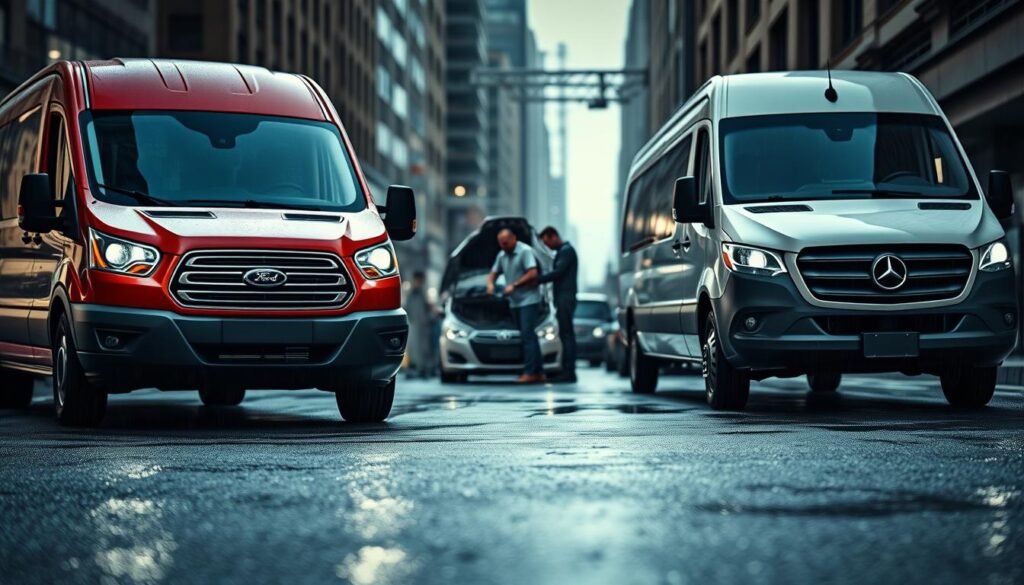 Ford Transit reliability vs Mercedes Sprinter reliability Ford Transit reliability vs Mercedes Sprinter reliability