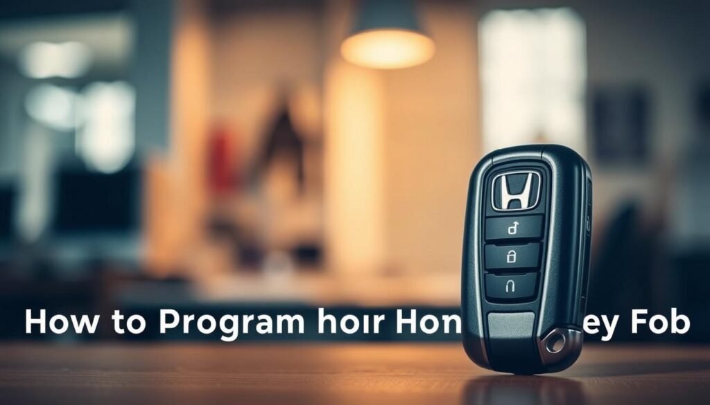 Honda key fob programming