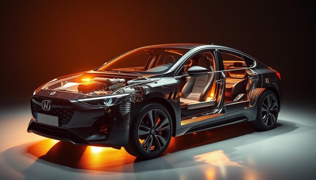 Hybrid car performance analysis