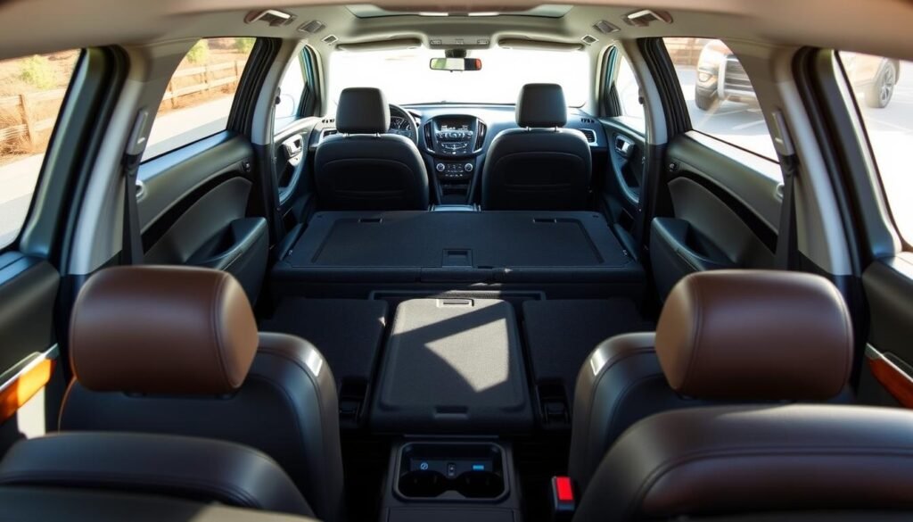 Interior comfort and cargo space in Chevy Equinox and Ford Escape