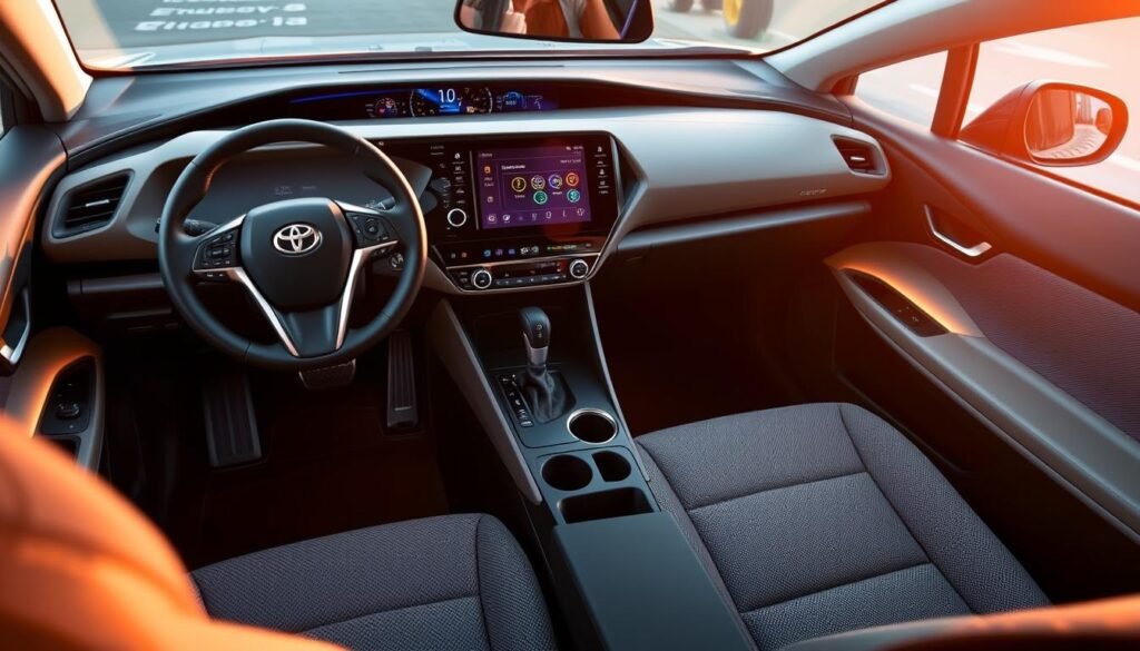 Interior features of the toyota prius prime specs Interior features of the toyota prius prime specs