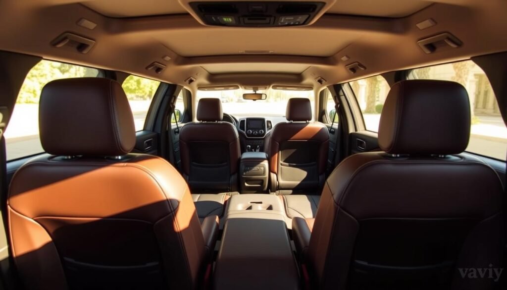 Jeep Grand Cherokee interior dimensions