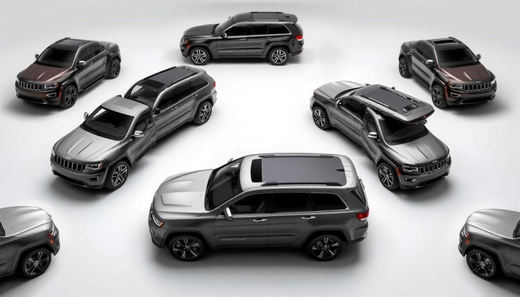 Jeep Grand Cherokee trims